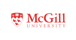 A logo for McGill University, a company that partners with 360medlink to develop innovative healthcare solutions