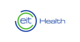 A logo for eit health, a company that partners with 360medlink to develop innovative healthcare solutions