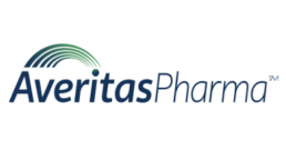 A logo for Averitas Pharma, a company that partners with 360medlink to develop innovative healthcare solutions